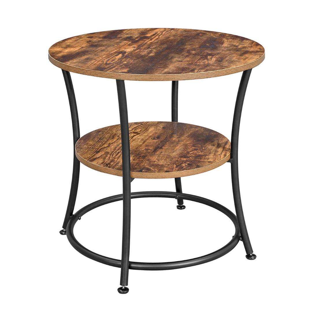 Lifespace Unique Living Room Round Coffee Side Table