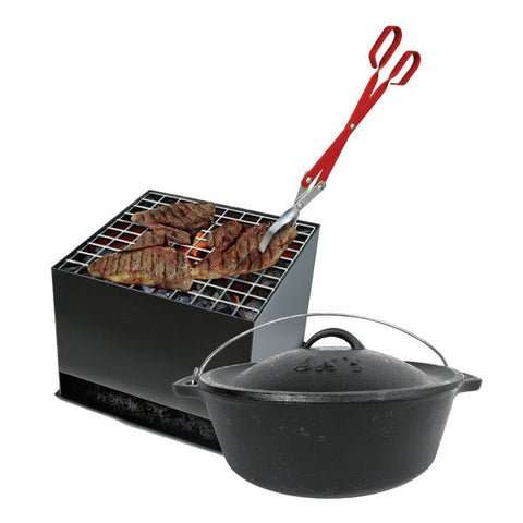 Potjie Cooker and Braai - Mild Steel