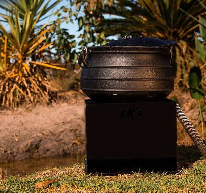 Potjie Cooker and Braai - Mild Steel