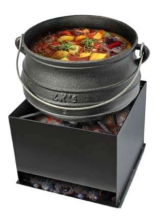 Potjie Cooker and Braai - Mild Steel