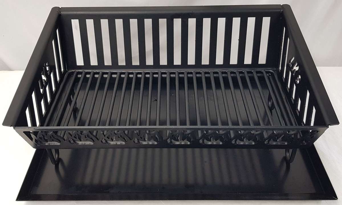 Quality Fireplace Log Burner and Tray - 600mm