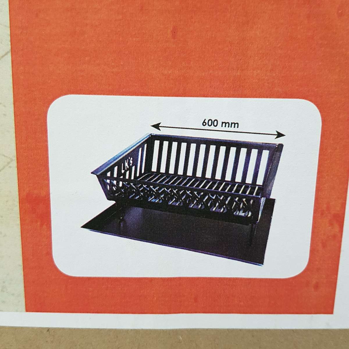 Quality Fireplace Log Burner and Tray - 600mm