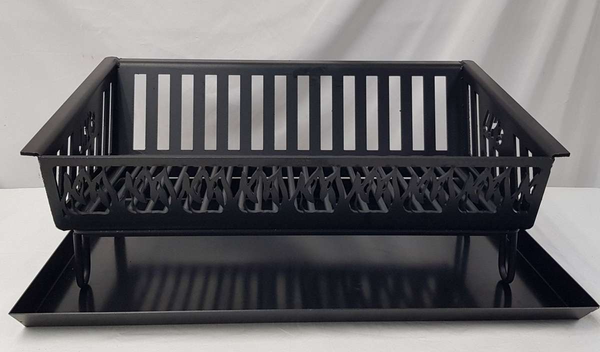 Quality Fireplace Log Burner and Tray - 600mm