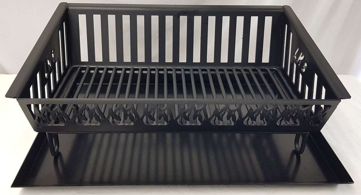 Quality Fireplace Log Burner and Tray - 600mm