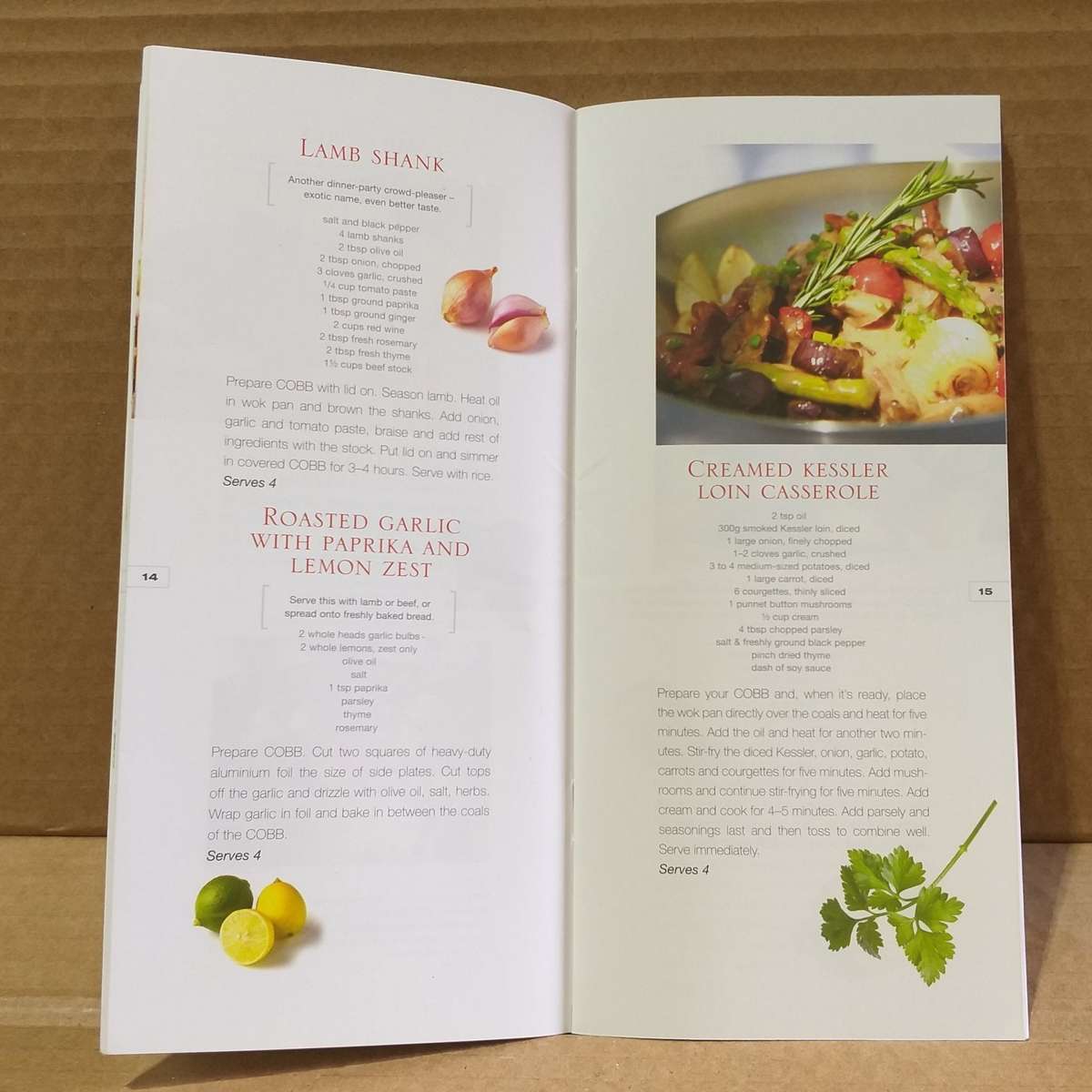 The Cobb Getaway Guide to Cooking Book & Recipes