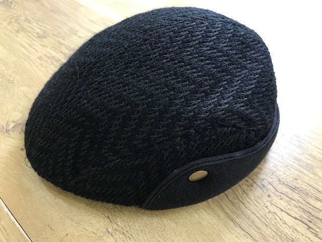 Herringbone Ivy Cap - black