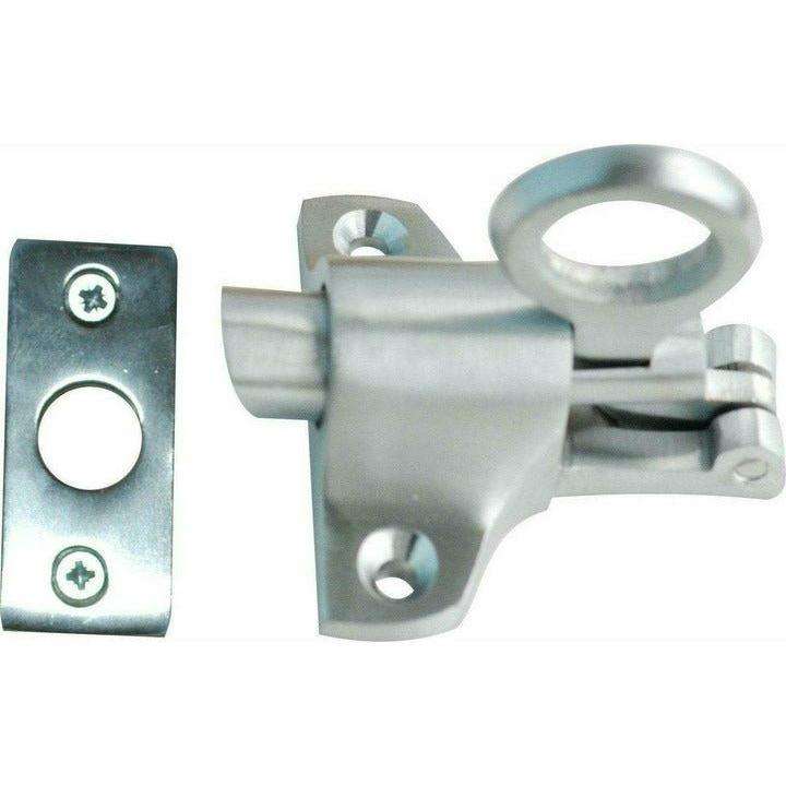 Spring catch and striker