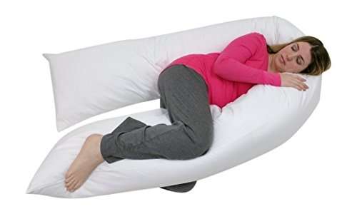 9 Ft Big U Shape Body, Back Support Maternity Pregnancy Pillow, Sleep Aid Hollow Fibre Filled U-P...
