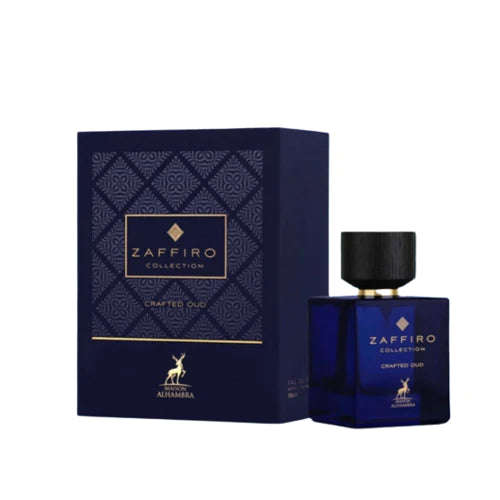 Maison Al Hambra Zaffiro Collection Crafted Oud 100ml Eau De Parfum