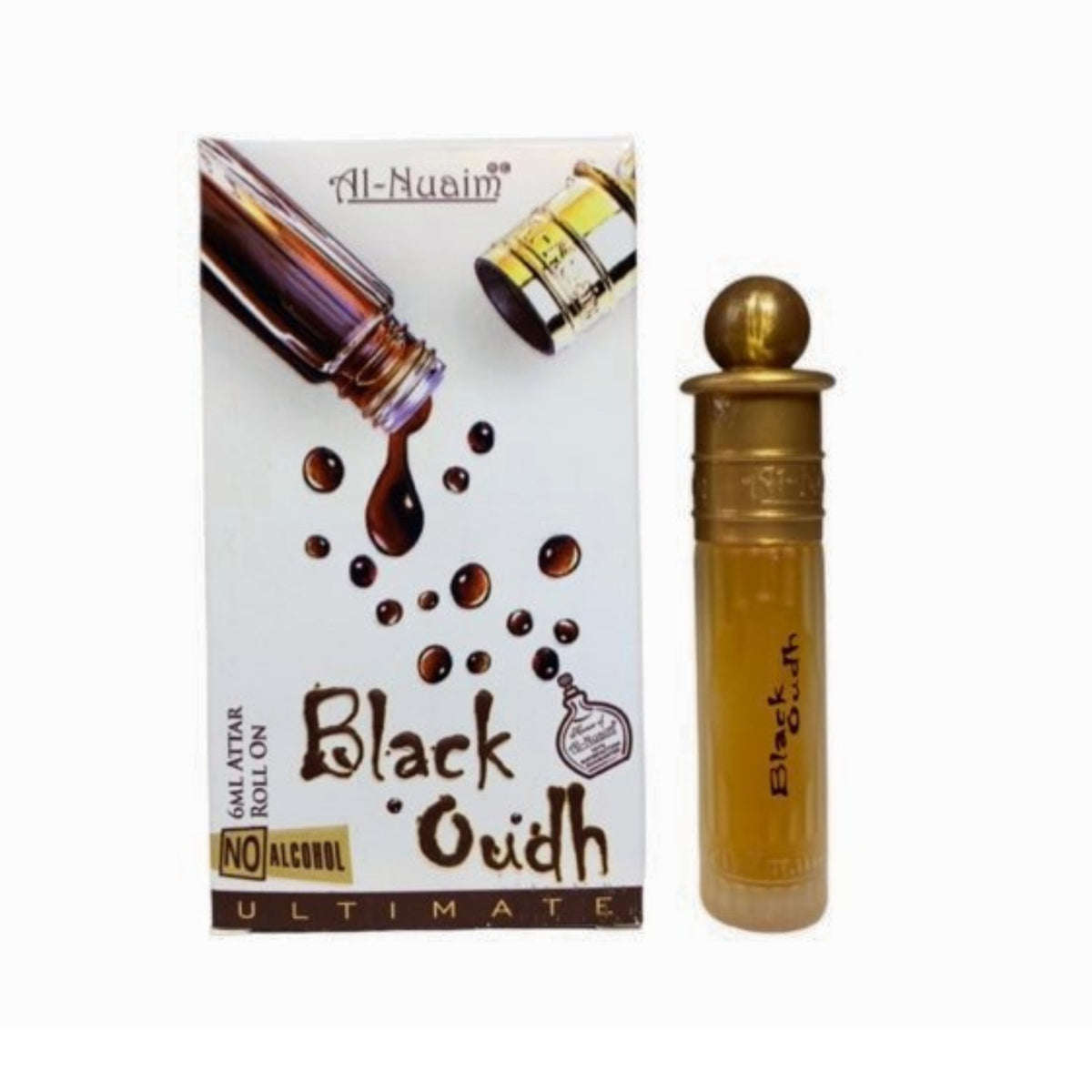 Al-Nuaim Black Oudh Oil Perfume