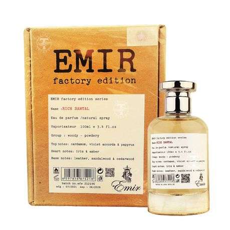 Emir Rich Santal Factory Edition 100ml Eau De Parfum