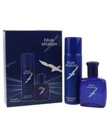 Lenthéric Blue Stratos 75ml Cologne Gift Set