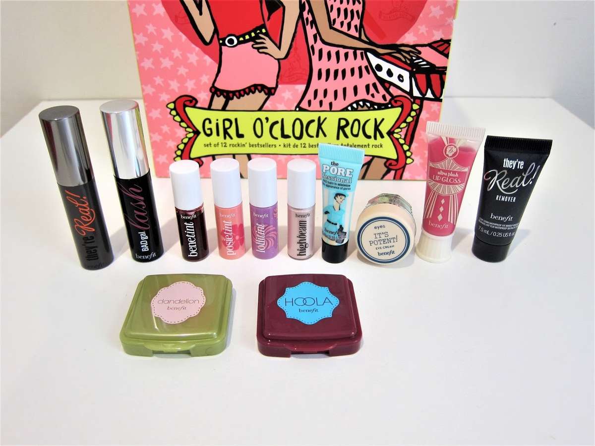 Benefit Girl O'Clock Rock Set of 12 Make-Up Products
