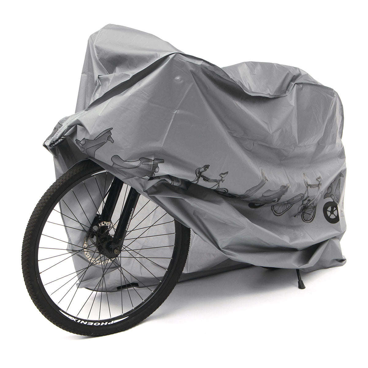 Universal Bicycle Cover - Grey