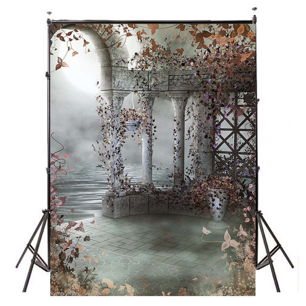 Retro Fairy Tale Photography Backdrop