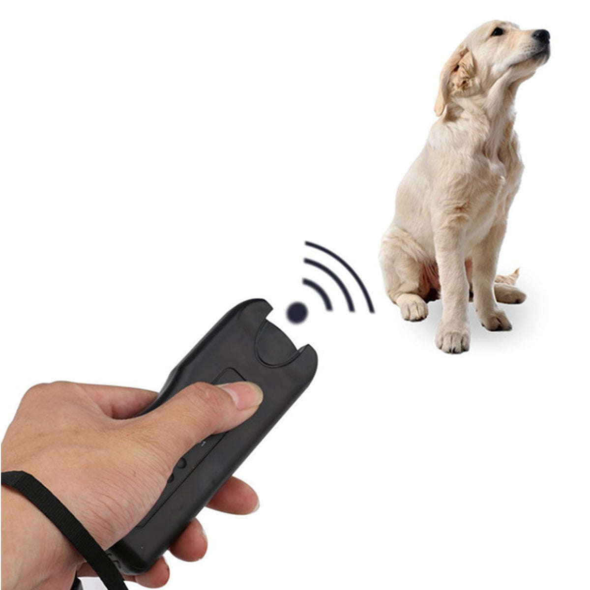 3 In 1 LED Ultrasonic Anti Barking Trainer Device