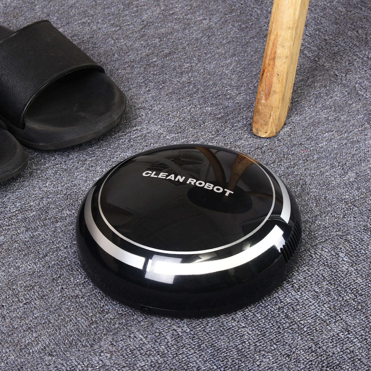 Automatic Smart Robot Vacuum Cleaner - Black