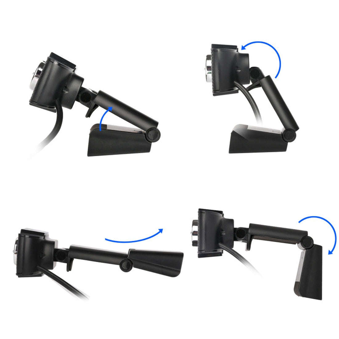 HXSJ USB Webcam HD 300 Megapixel PC Camera with Absorption Microphone