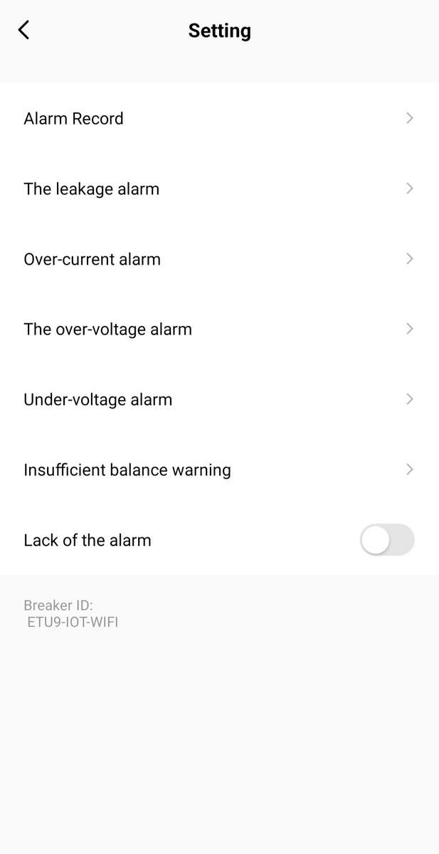 Smart Life Tuya WIFI 63A 240V Switch with Power Consumption Energy Monitoring Prepaid Meter