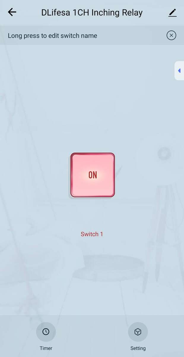 Smart Life Tuya WIFI 1CH 5V / 85-250V Door Gate Garage Opener Inching Relay Module w/ RF433Mhz