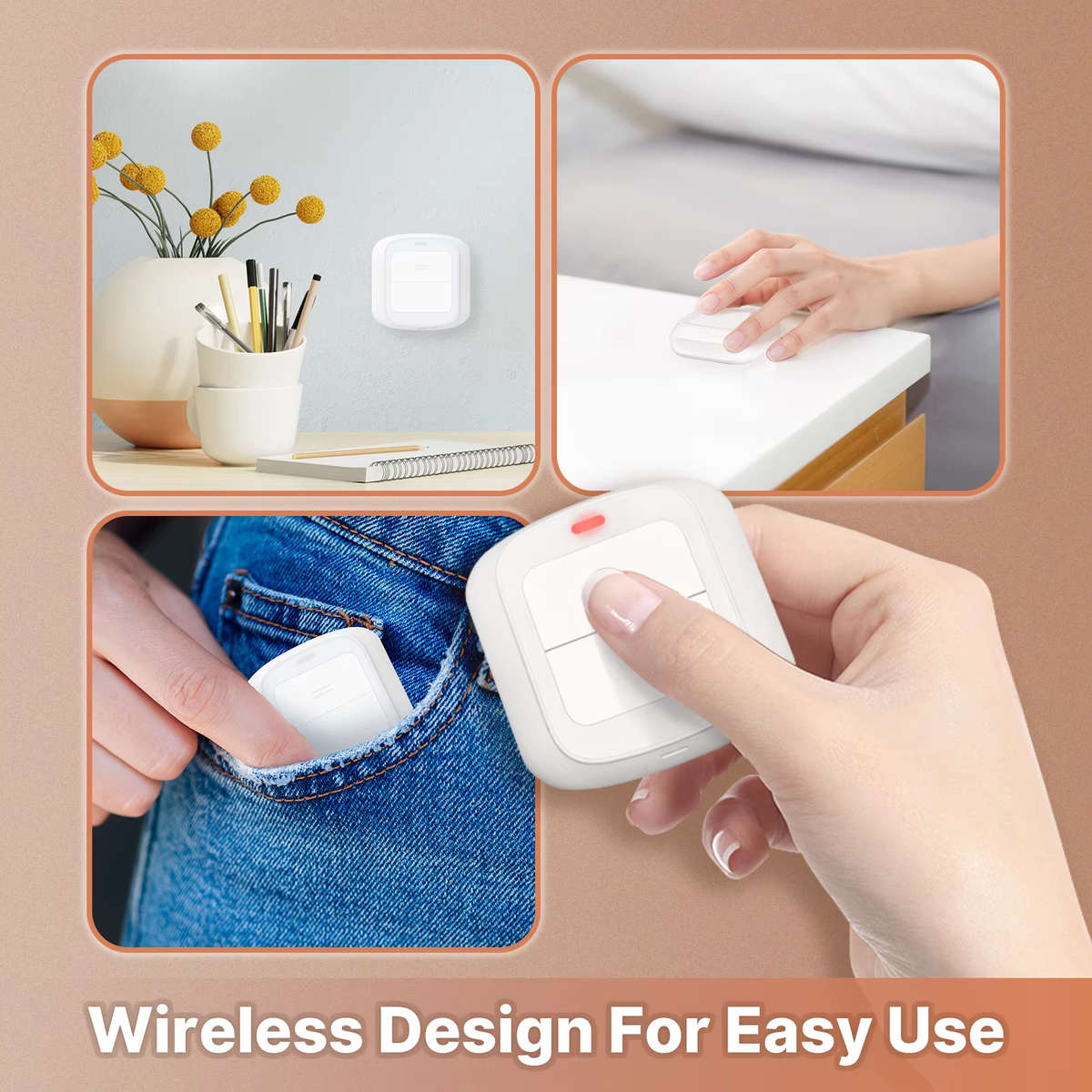 Smart Life Tuya WIFI Wireless 2CH Scene Switch | 4 Scenes | 3V