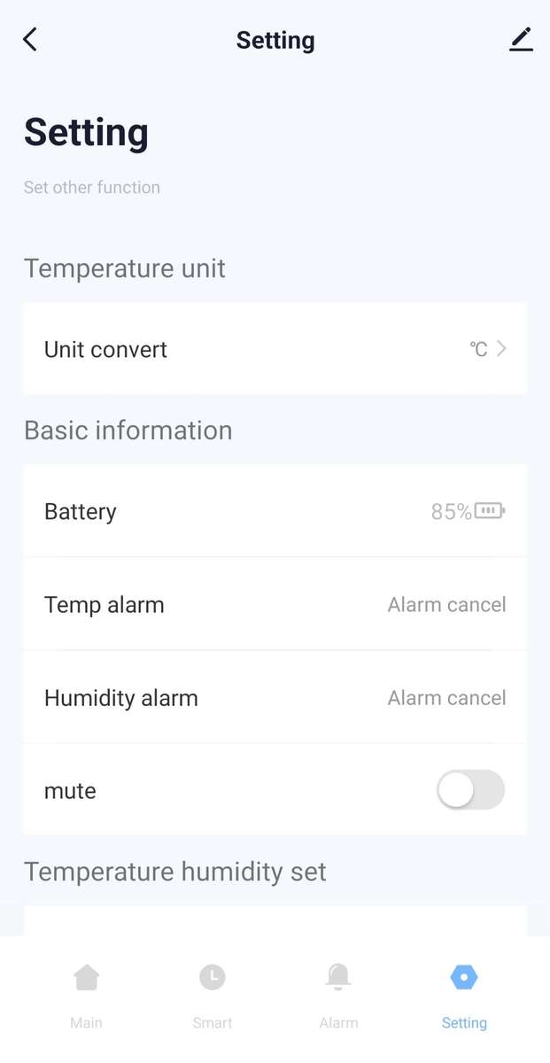 Smart Life Tuya WIFI Temperature Humidity Sensor w/ LCD Display | 3V / 5V
