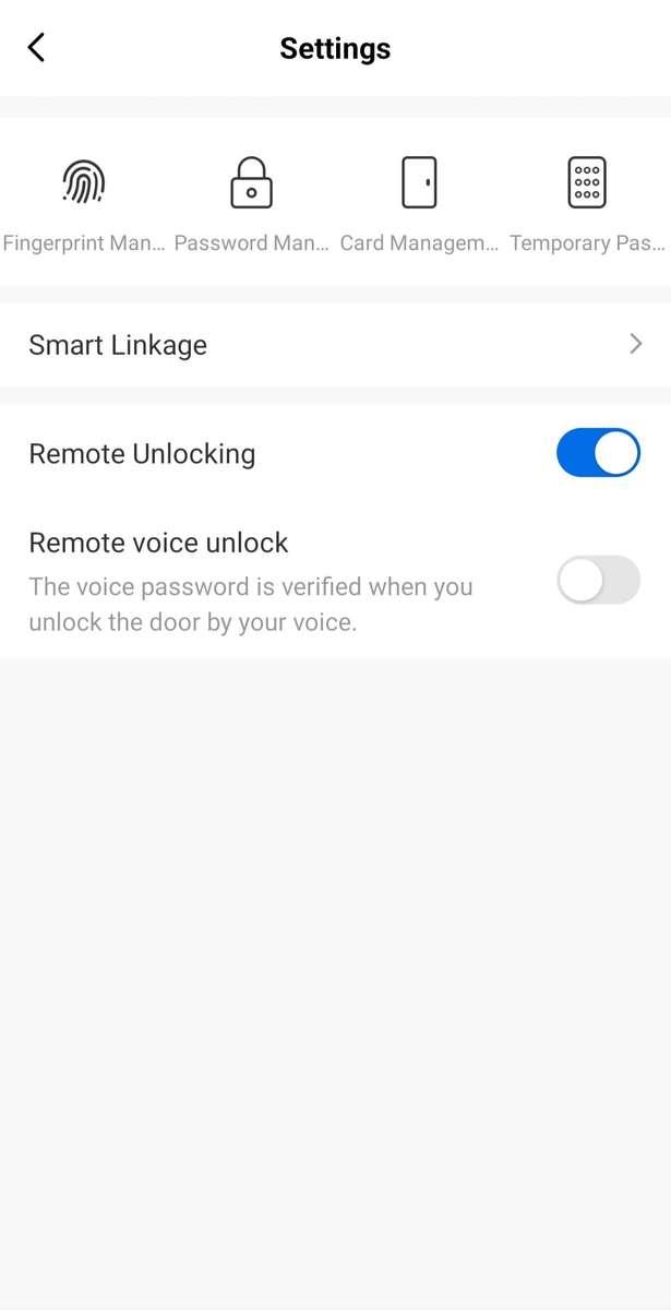 Smart Life Tuya Bluetooth Access Control Fingerprint Card Smart Key Cylinder Door Lock (Black)