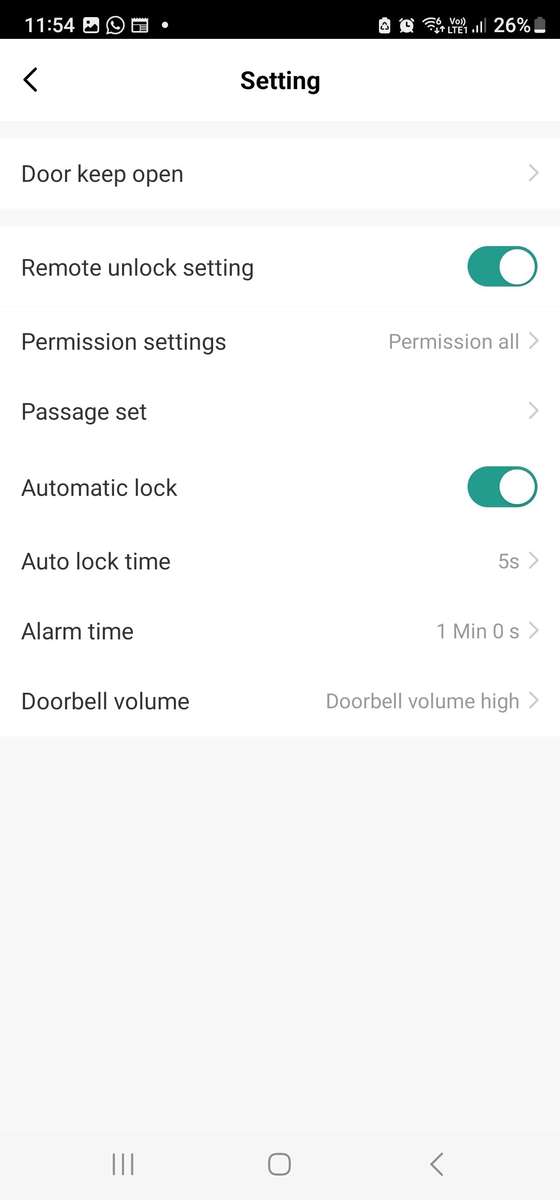 Smart Life Tuya WIFI Waterproof 12V Video Doorbell Access Control Fingerprint Card Door Gate VC4F