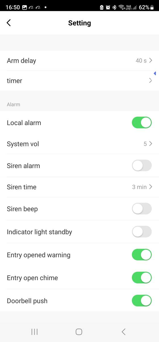 Smart Life Tuya WIFI Alarm System for Door Window PIR Motion Doorbell SOS Panic | 5V w/ Backup power