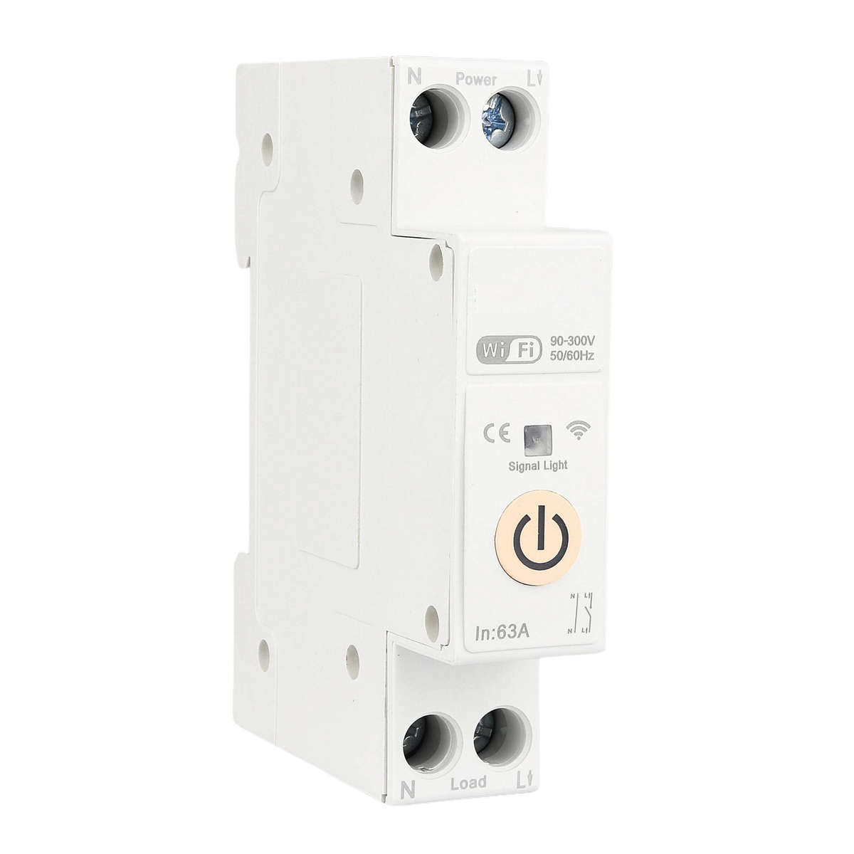 Smart Life Tuya WIFI 1P w/ Neutral | 240V 63A 13800W 13.8KW