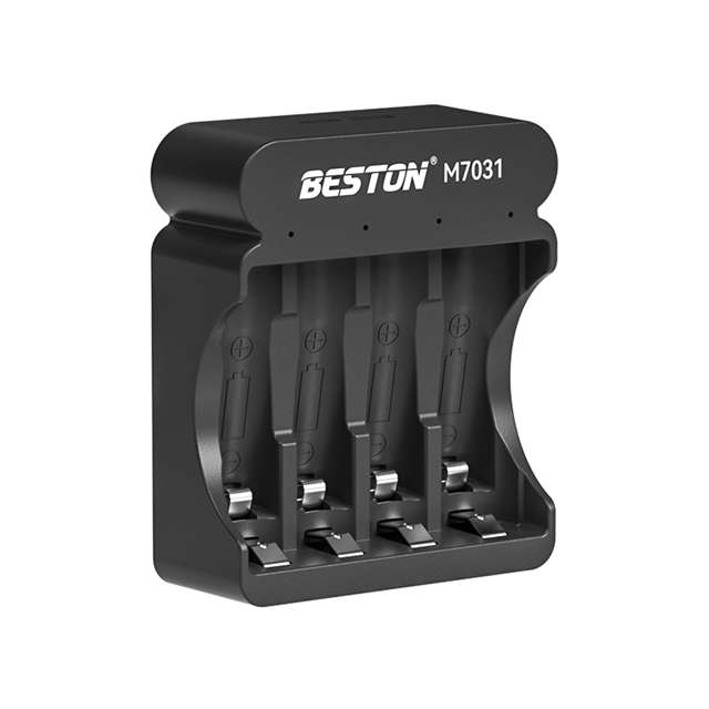 BESTON M7031 Rechargeable Lithium-ion Battery Charger for BESTON AA AAA 1.5V Batteries | 4 Slot