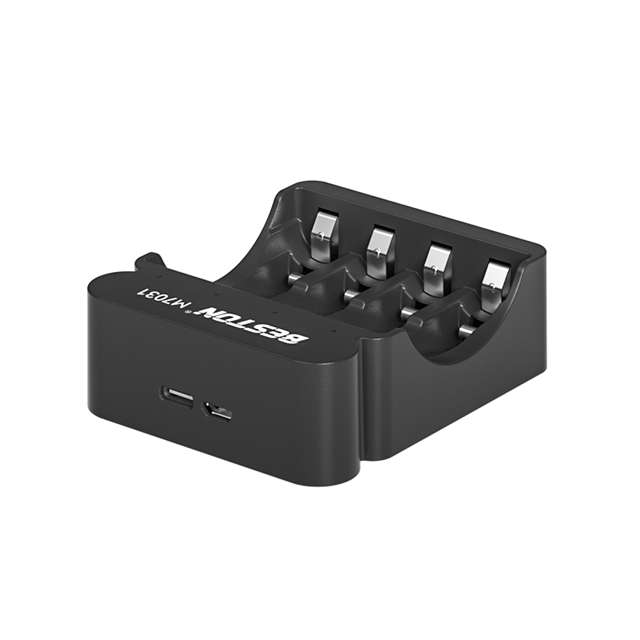 BESTON M7031 Rechargeable Lithium-ion Battery Charger for BESTON AA AAA 1.5V Batteries | 4 Slot