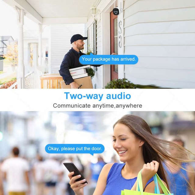 Smart Life Tuya WIFI 3MP HD Bullet CCTV Camera w/ 2 way audio | IP65 Rainproof | 5V