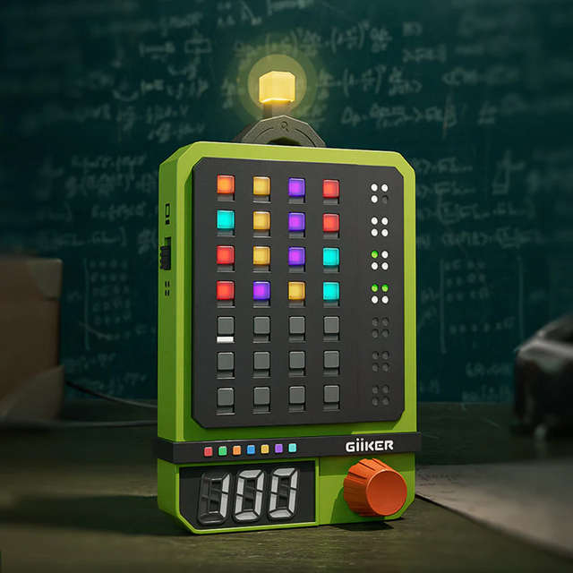 GiiKER Super Decoder  Smart CodeBreaking Puzzle Console with 600 Levels STEM Logic Game for...