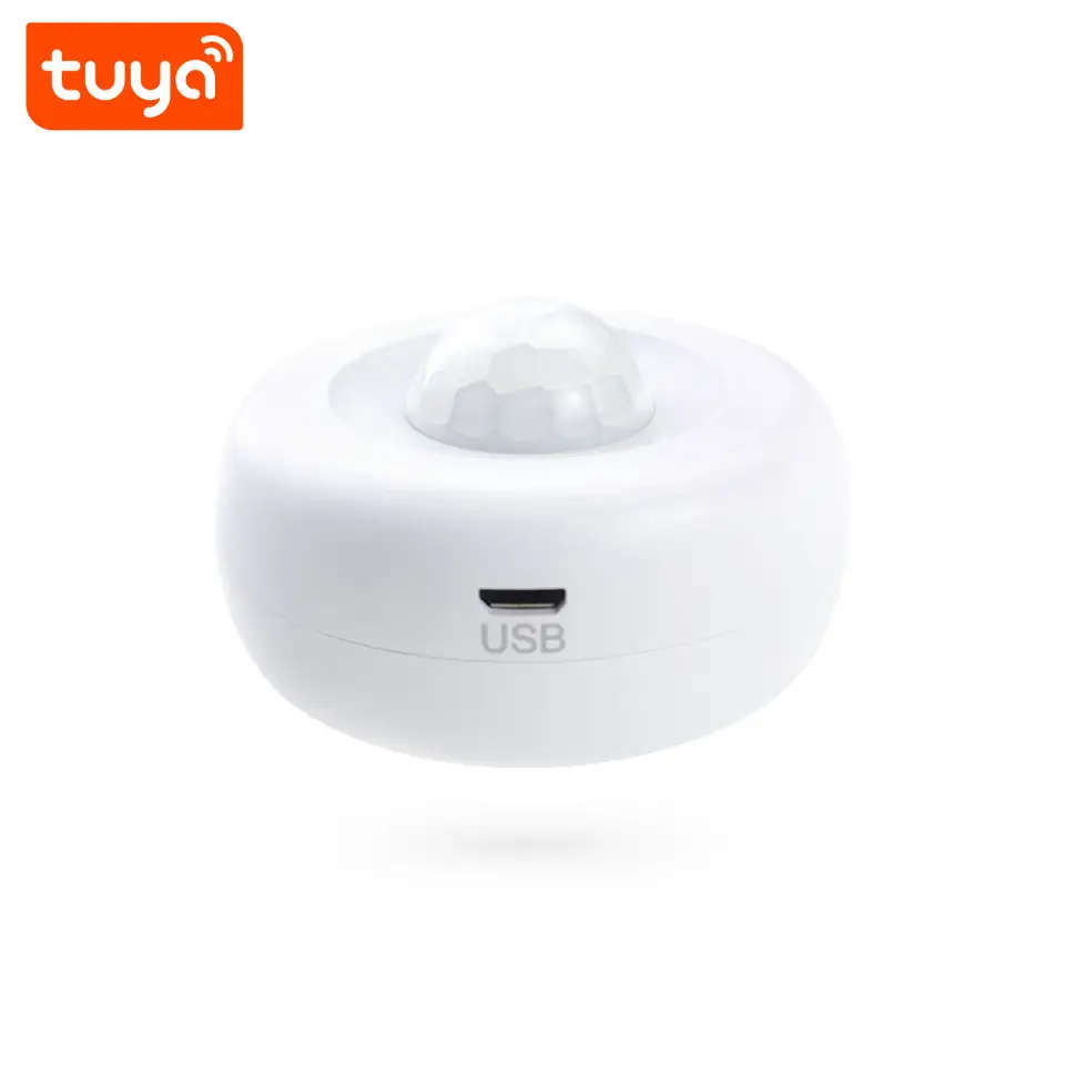 Smart Life Tuya WIFI Wireless Ceiling PIR Motion Sensor w/ Light Lux Sensor