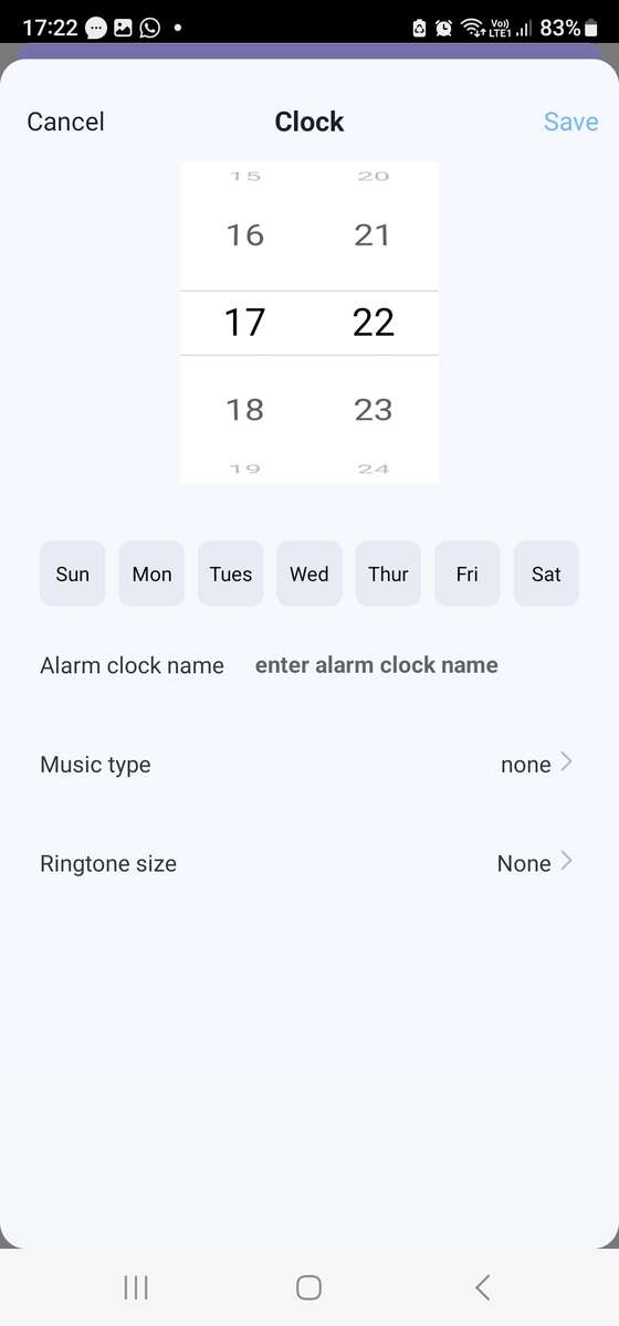 Smart Life Tuya WIFI Alarm Clock Time LED Display w/ Temperature & Humidity Sensor | 5V