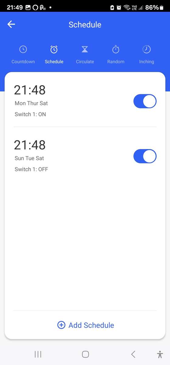 Smart Life Tuya WIFI 1CH LED Light Switch | Live & Neutral / Live & No Neutral Wire | White
