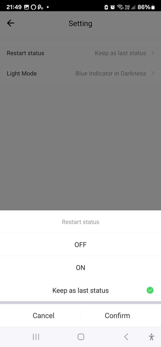 Smart Life Tuya WIFI 1CH LED Light Switch | Live & Neutral / Live & No Neutral Wire | White