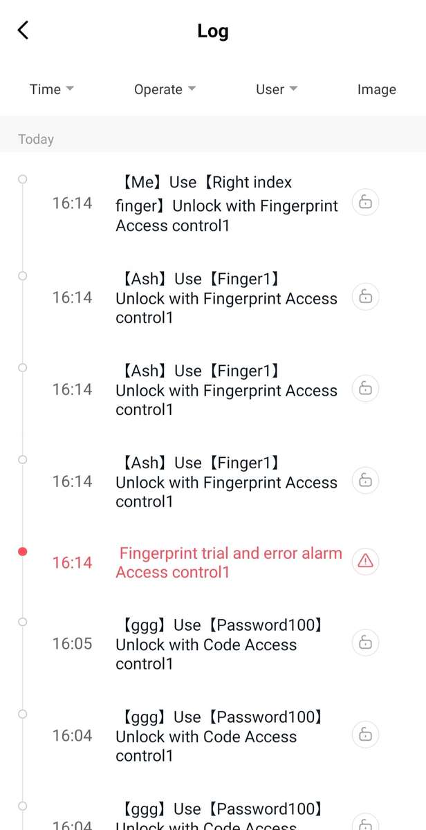 Smart Life Tuya WIFI Waterproof 12V Access Control Fingerprint Keypad Card Doorbell Gate Garage CF1