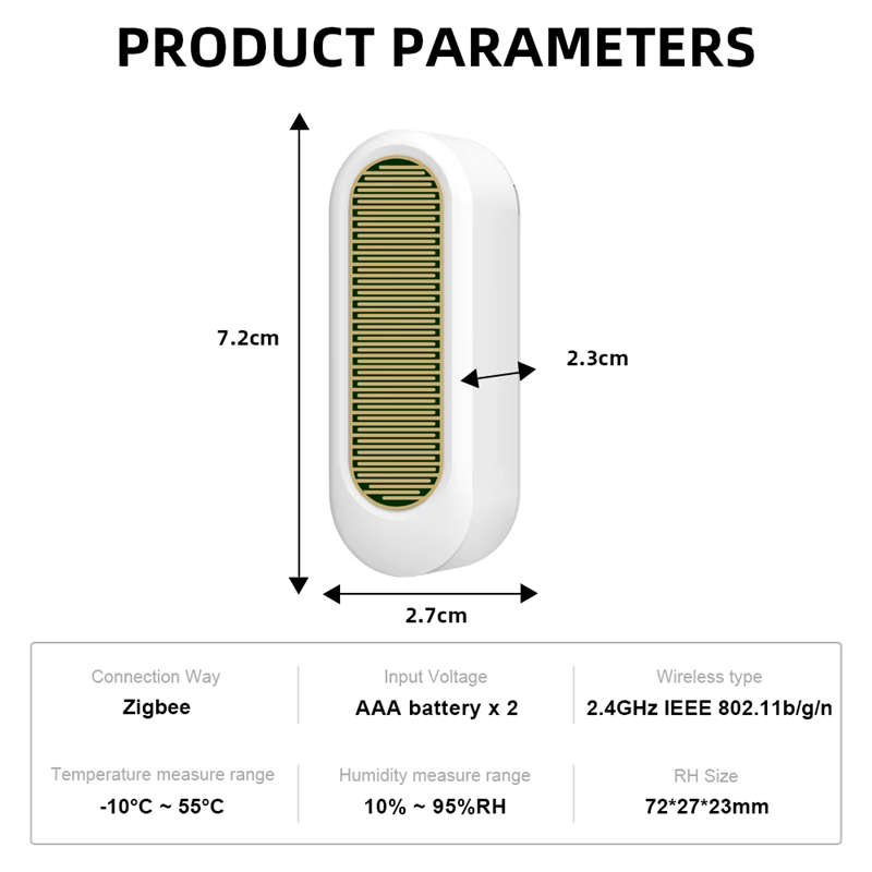 Smart Life Tuya WIFI Rain Detector Sensor | IP55 Outdoor Rainproof | 3V