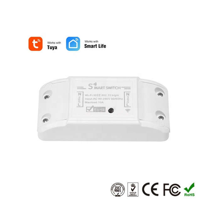 Smart Life Tuya WIFI 1CH 10A 2200W 2.2KW Switch