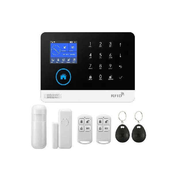 WIFI Control Smart Life Tuya WG103T GSM Alarm System (Black)
