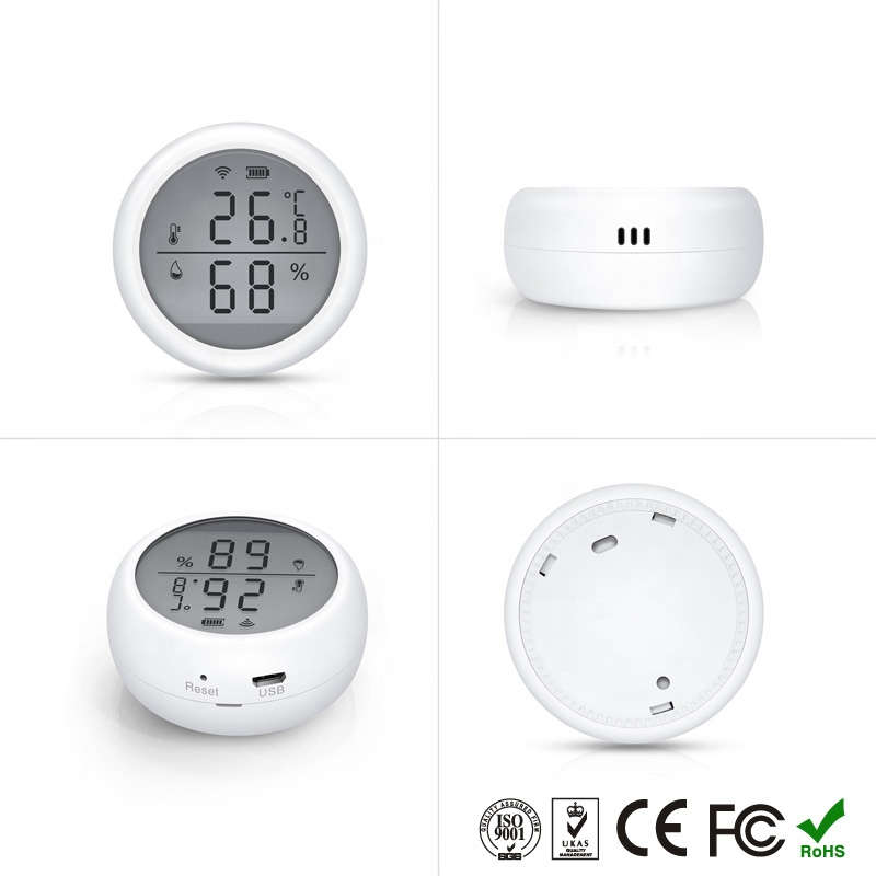 WIFI Control Smart Life Tuya Temperature and Humidity Sensor