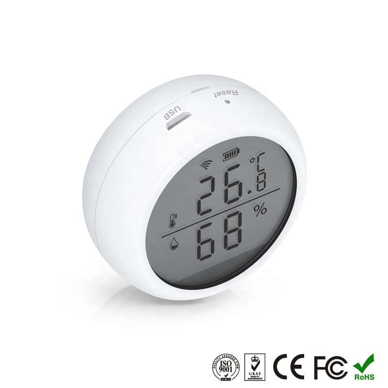 WIFI Control Smart Life Tuya Temperature and Humidity Sensor
