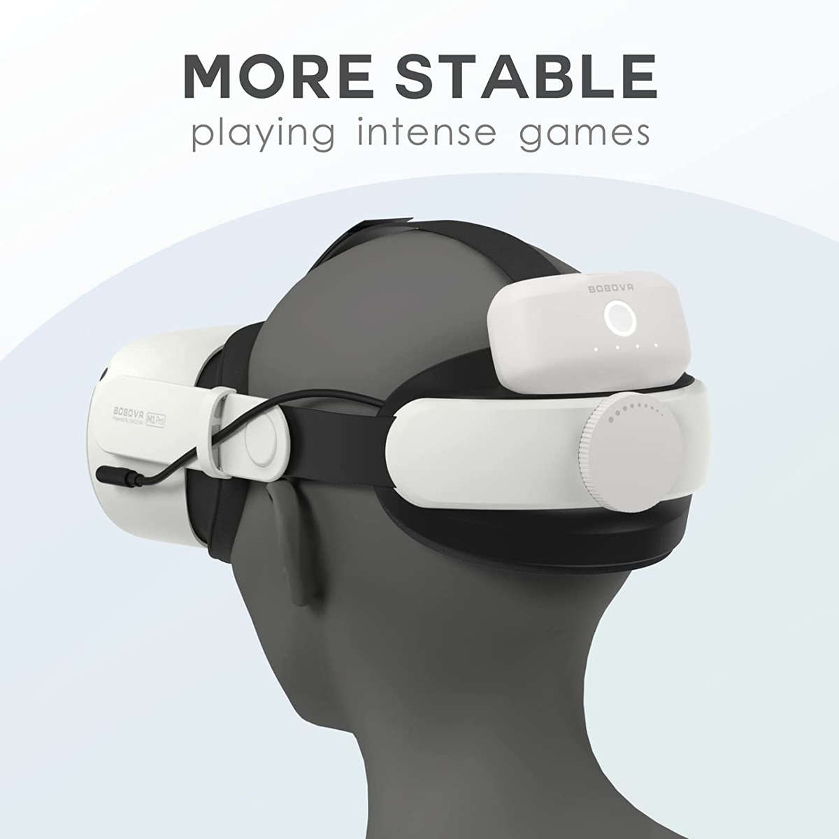 BOBOVR Strap Retrofit Kit for M2 Pro to M1 Pro conversion Honeycomb Back Pad Design