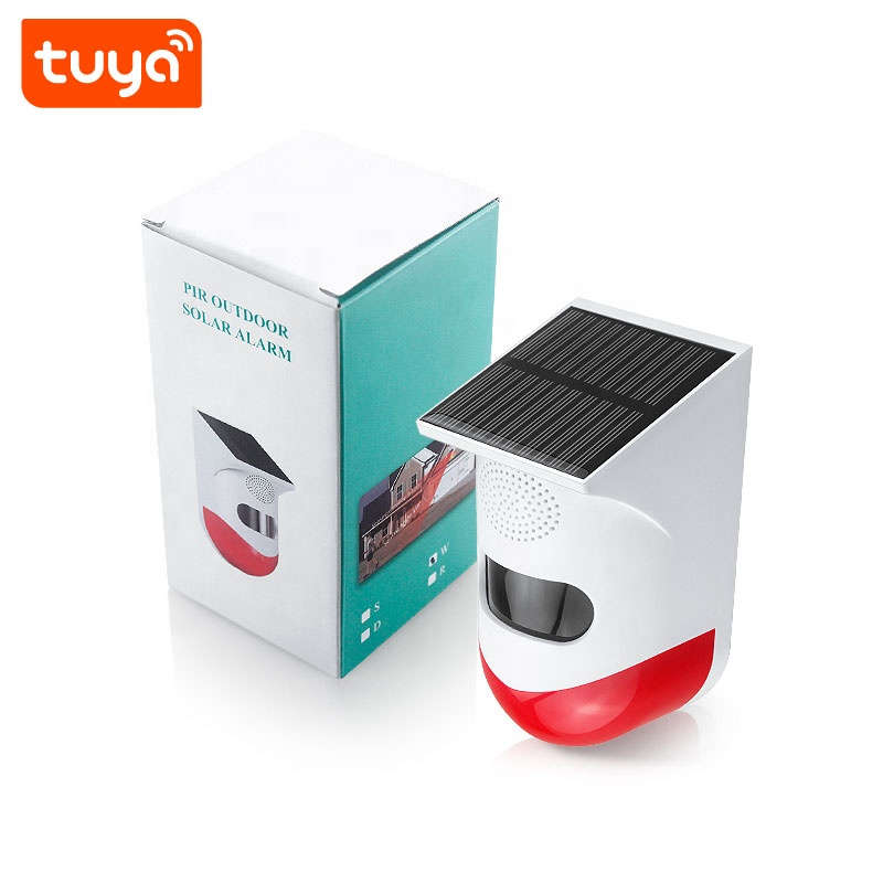 WIFI Control Smart Life Tuya Wireless Outdoor Wall Mounted PIR Motion Sensor Alarm