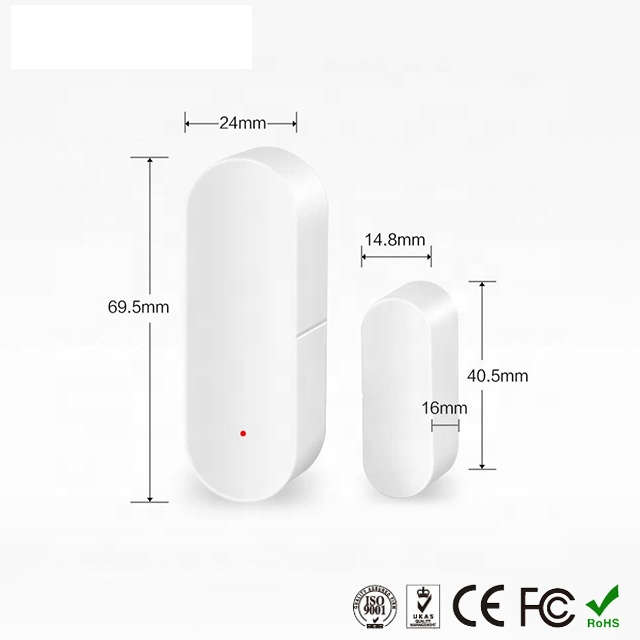 WIFI Control Smart Life Tuya Wireless Door or Window Sensor