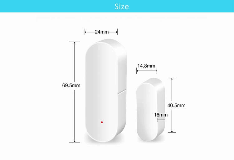 WIFI Control Smart Life Tuya Wireless Door or Window Sensor