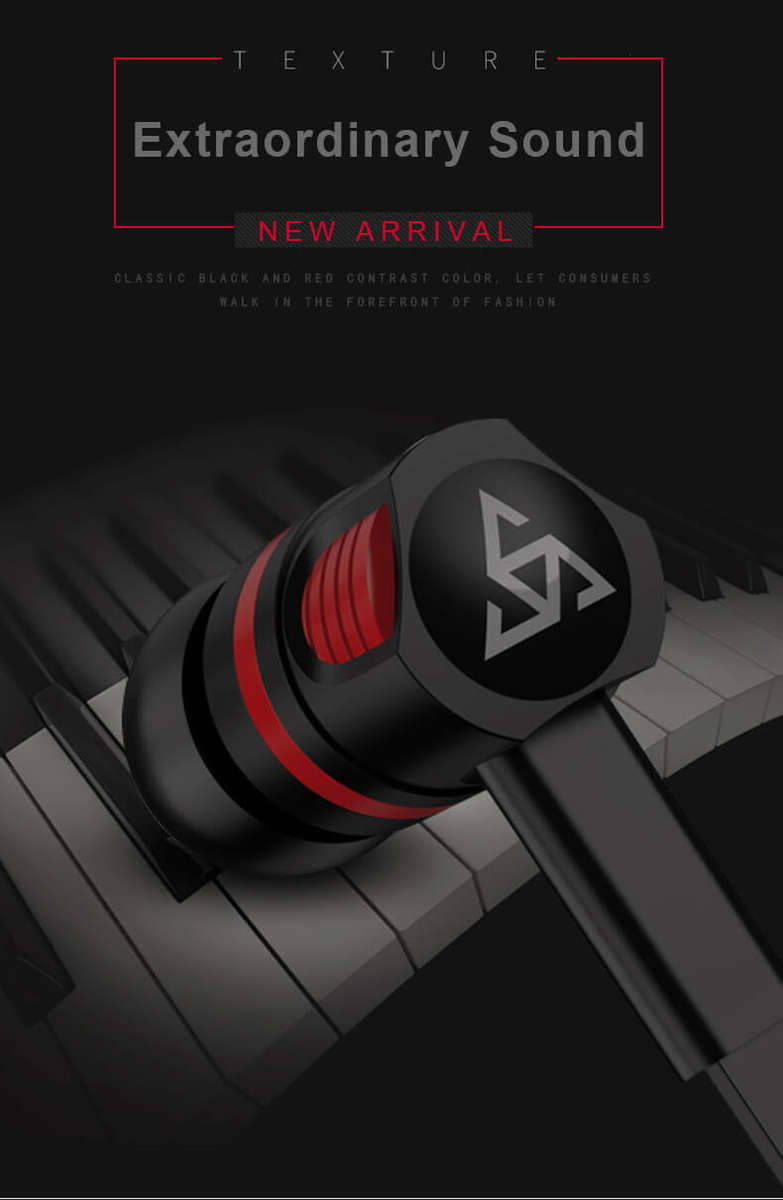 Simvict Professional Earphone Super Bass