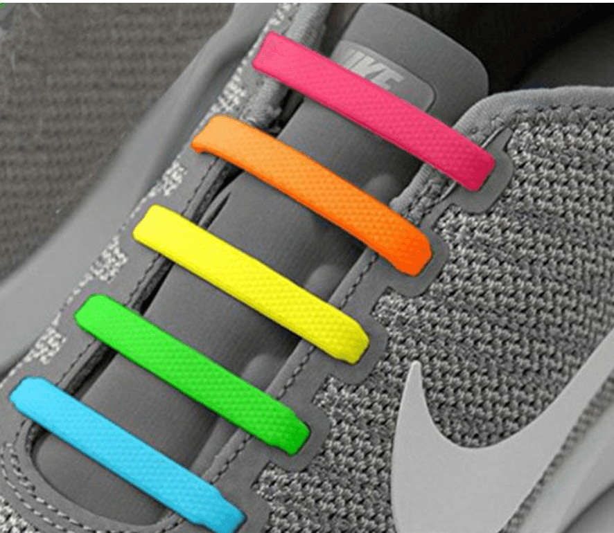 Silicone Shoelaces - Black